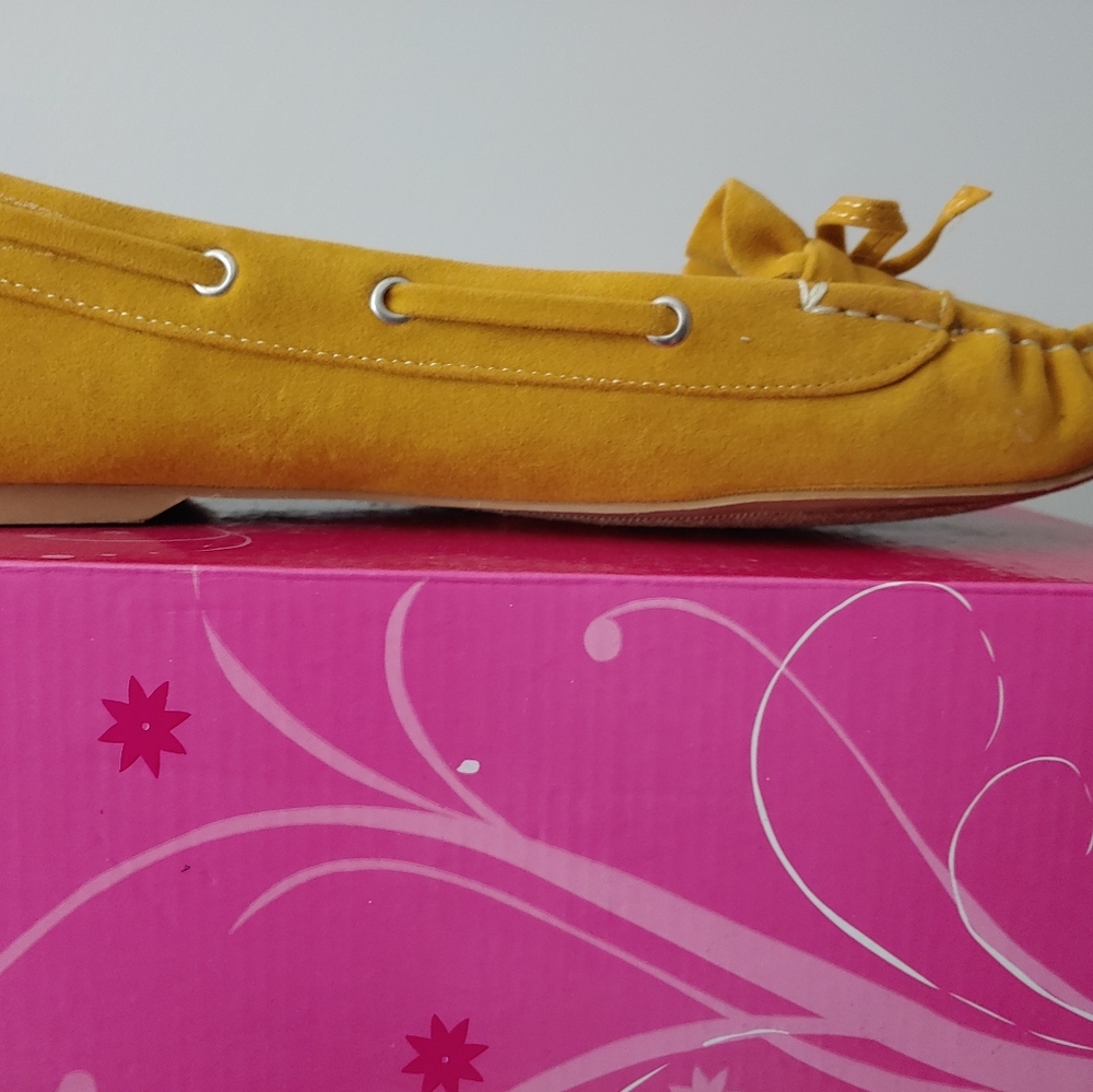 suede loafers